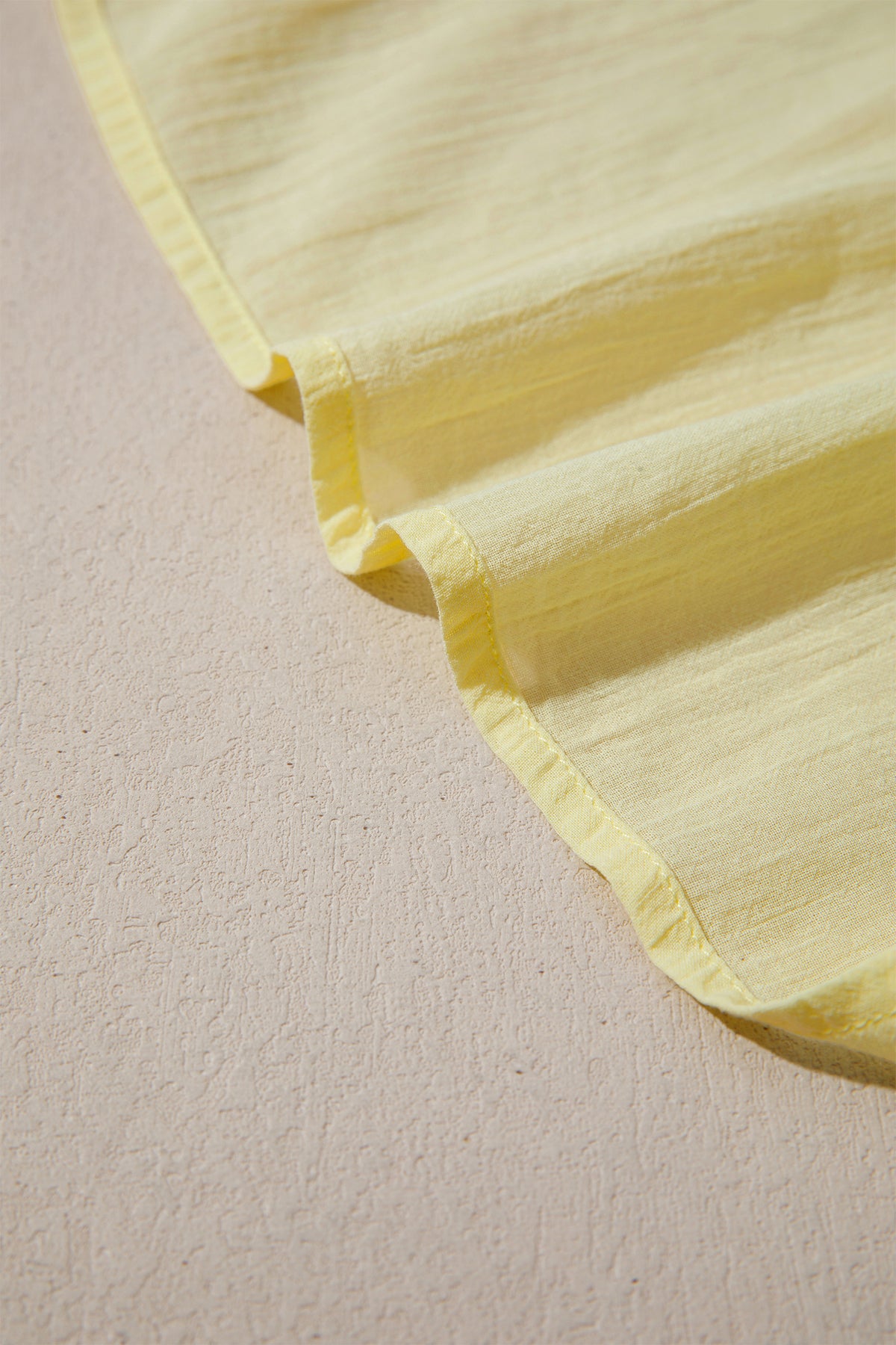 Ruffle-Trim Sleeveless V-Neck Top
