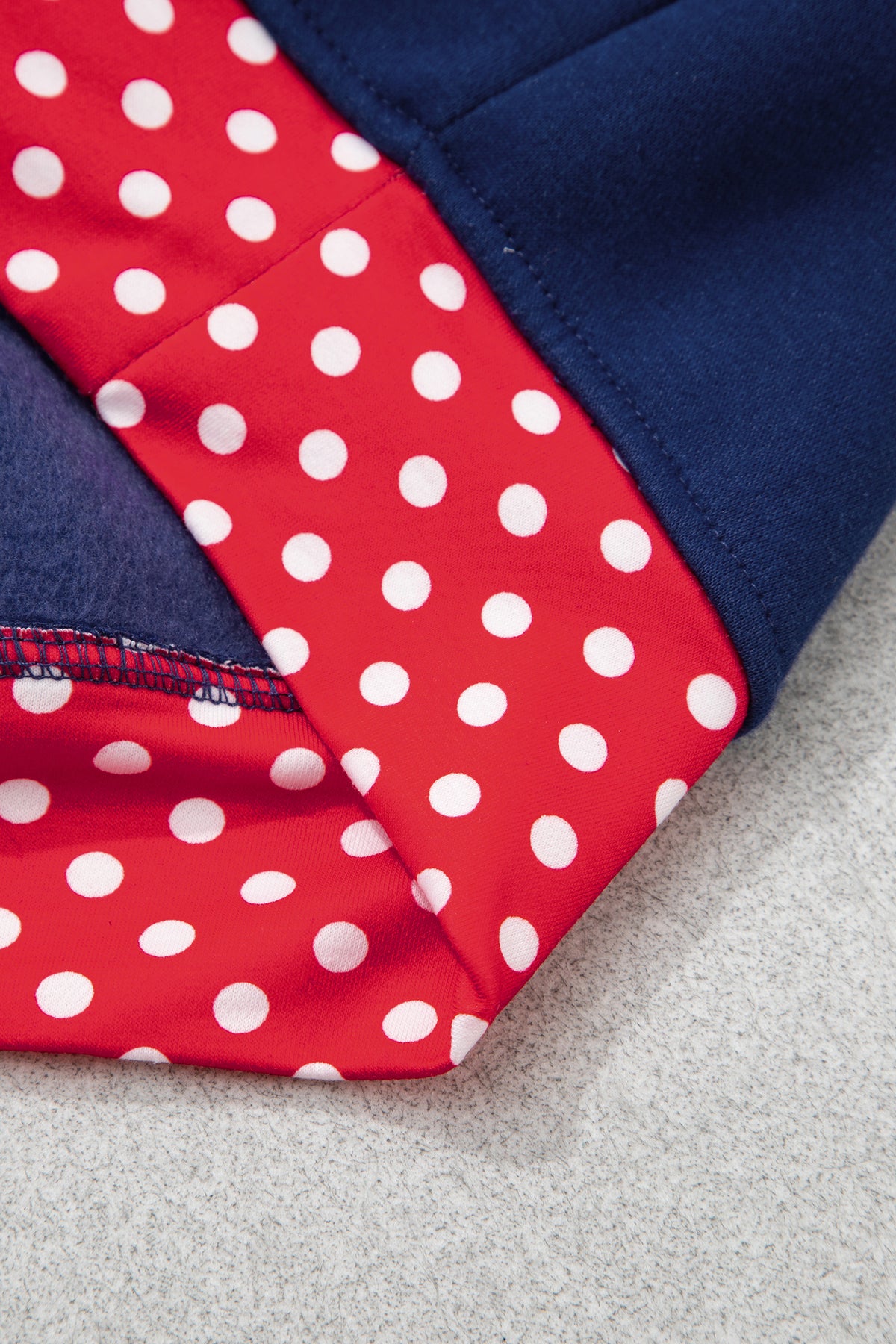 Field Day Polka Dot Plus Size Sweatshirt