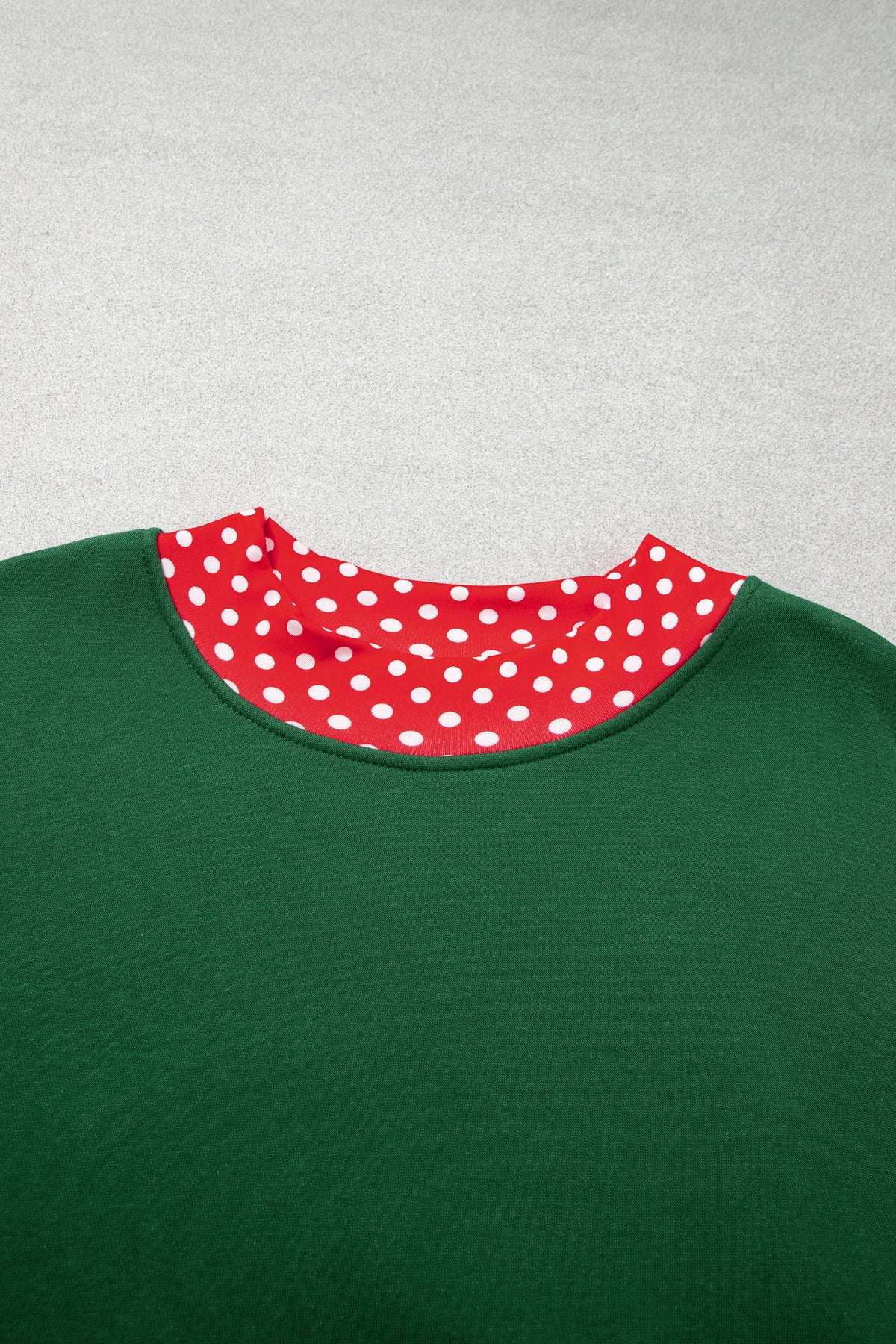 Field Day Polka Dot Plus Size Sweatshirt