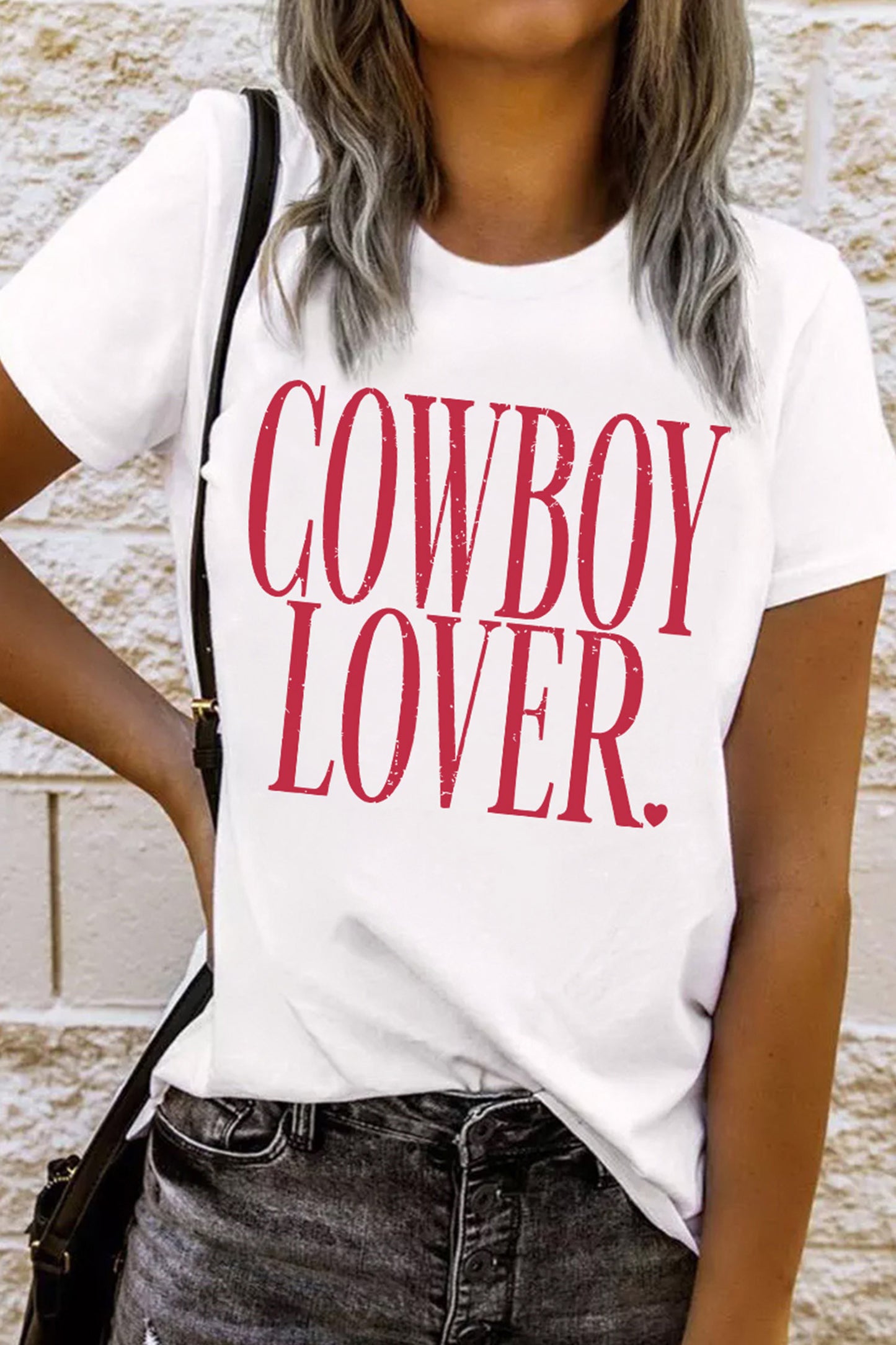 "Cowboy Lover" Western Graphic Tee