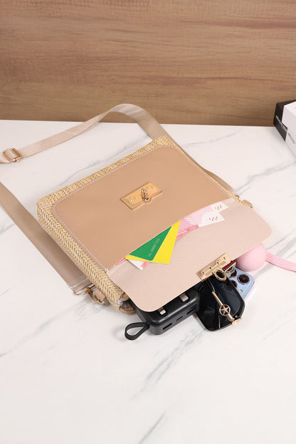 Market Day Straw Woven Shoulder Bag