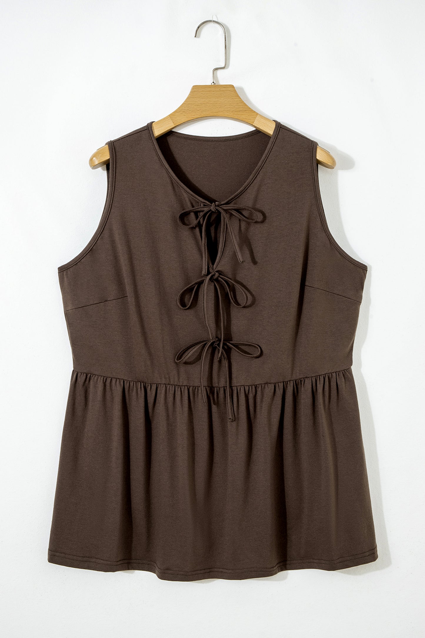 Starlight Plus Size Bow Tank Top