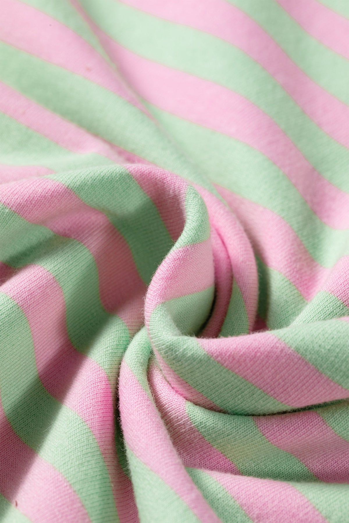 Striped Contrast-Trim Mock-Neck Sweatshirt — product image 5