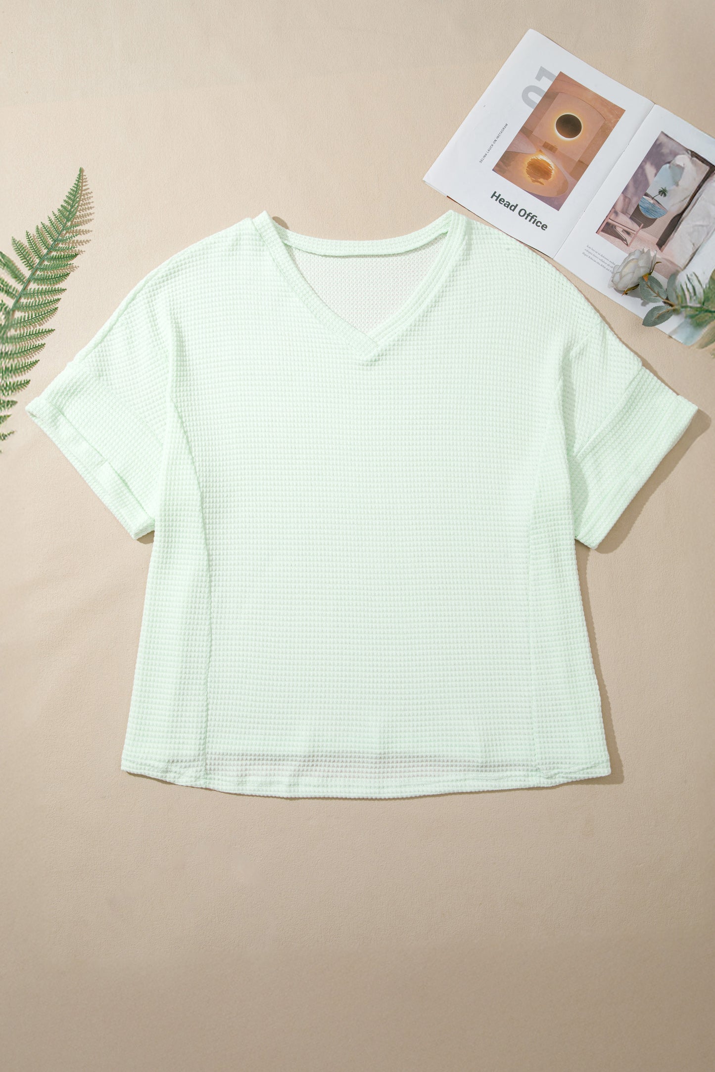 Bluebell Plus Size Waffle Knit Top