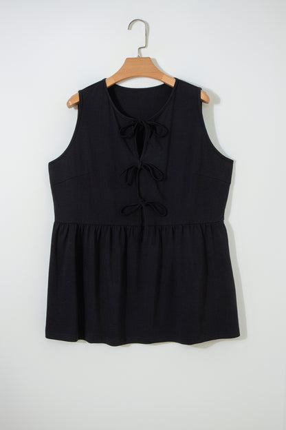 Starlight Plus Size Bow Tank Top