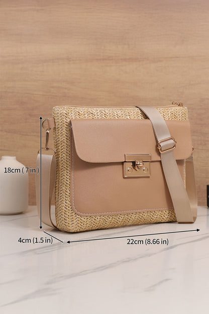 Market Day Straw Woven Shoulder Bag
