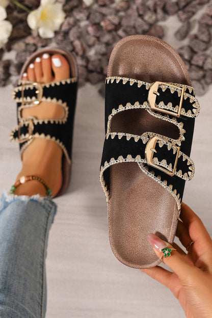 Sagebrush Faux Suede Slippers