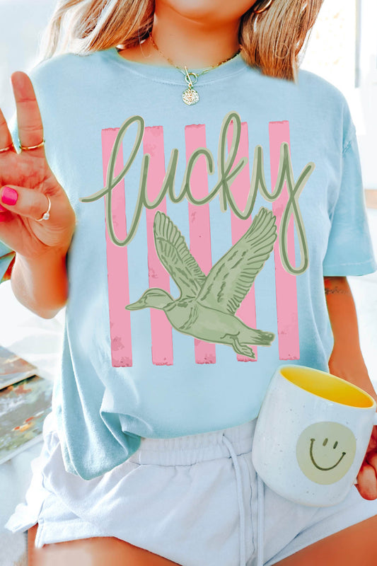 Lucky Duck Western Graphic Tee