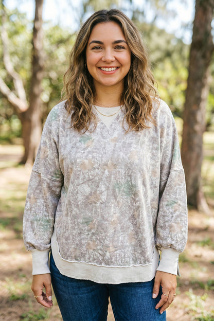 Backwoods Camo Relaxed Sweatshirt