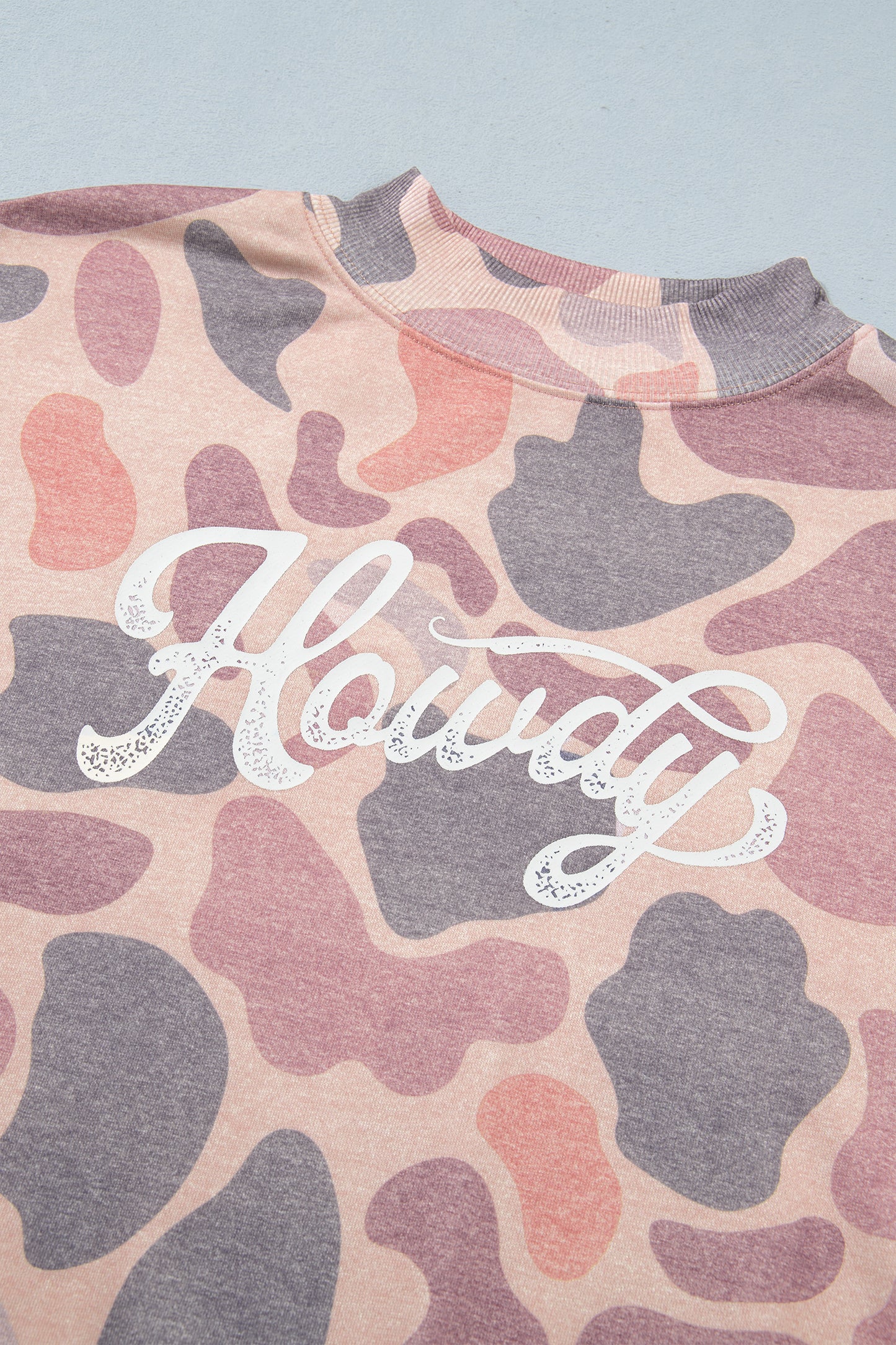 Backroad Howdy Camo Western Sweatshirt