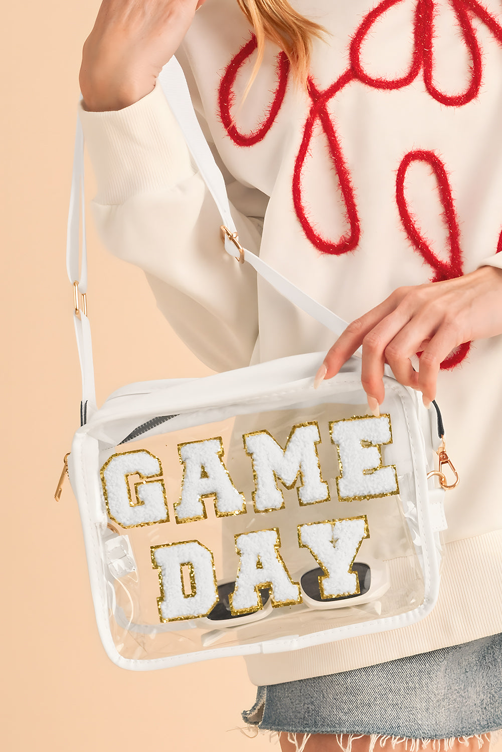 Friday Night Game Day Clear Bag