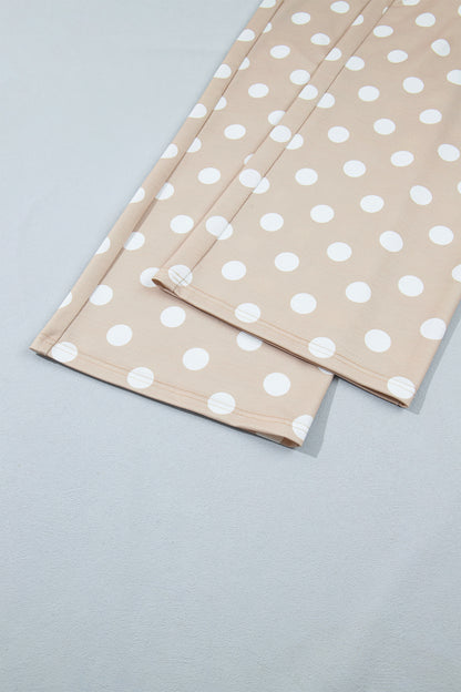 Sweet Talk Polka Dot Top And Pants Set
