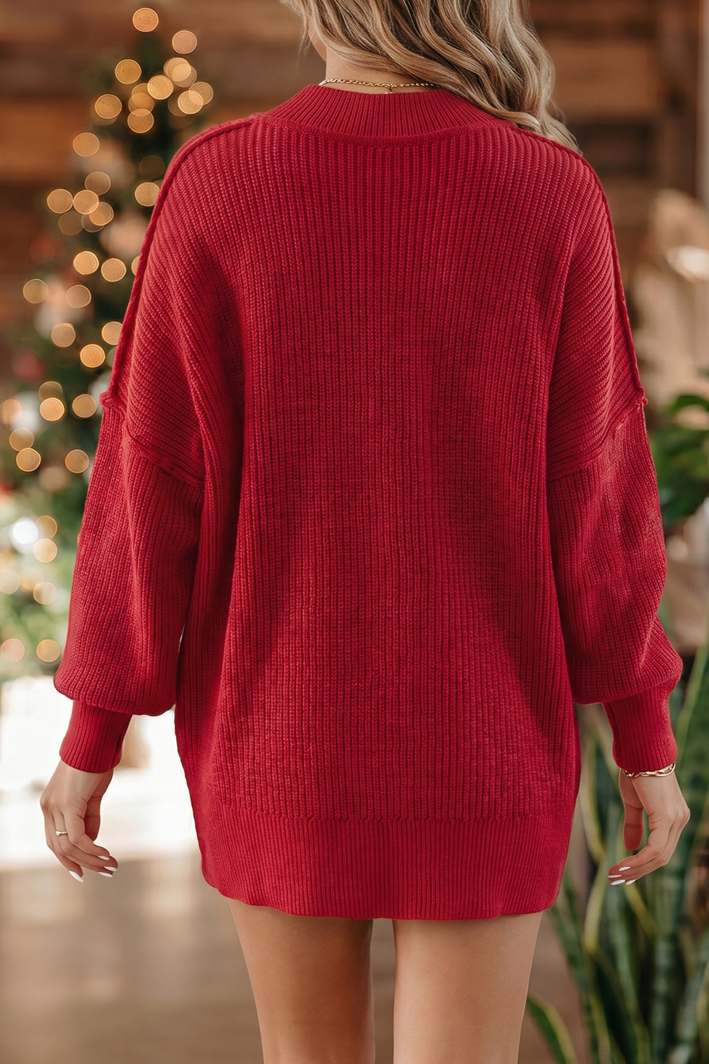 First Frost Ribbed Knit Sweater
