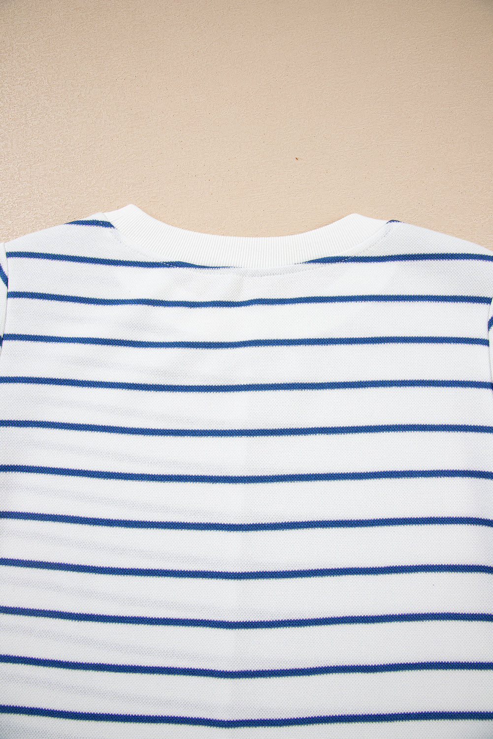 Sail Blue Stripe Wide-Leg Pant Set
