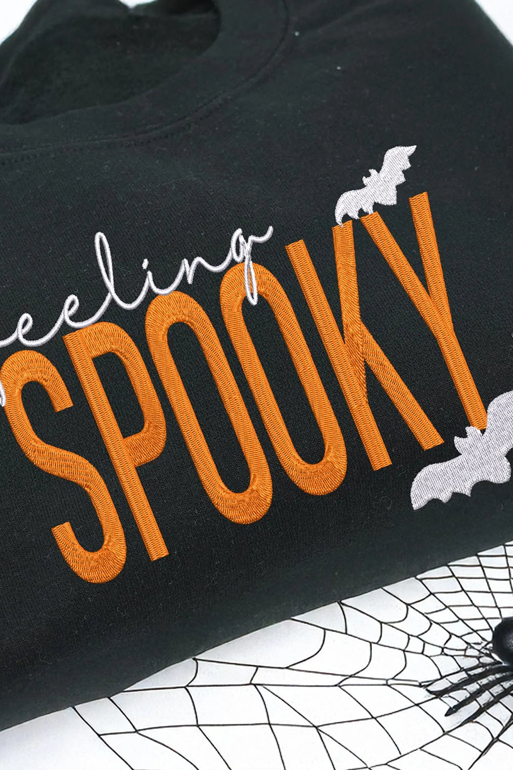 Feeling Spooky Embroidered Sweatshirt
