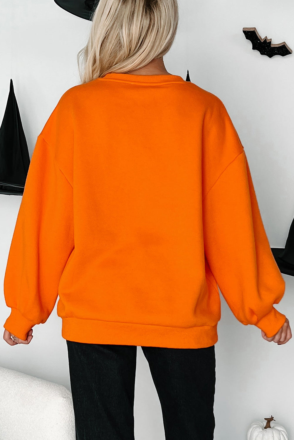 Dancing Critters Sequin Halloween Sweatshirt