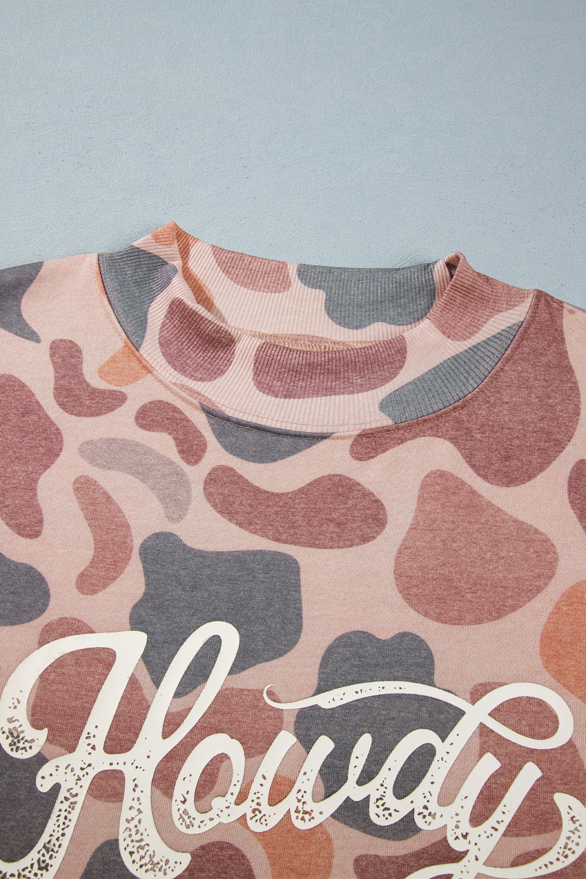 Howdy Camo Western Plus Size Sweatshirt