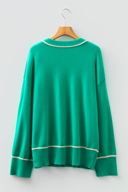 Easygoing Drop Shoulder Sweater