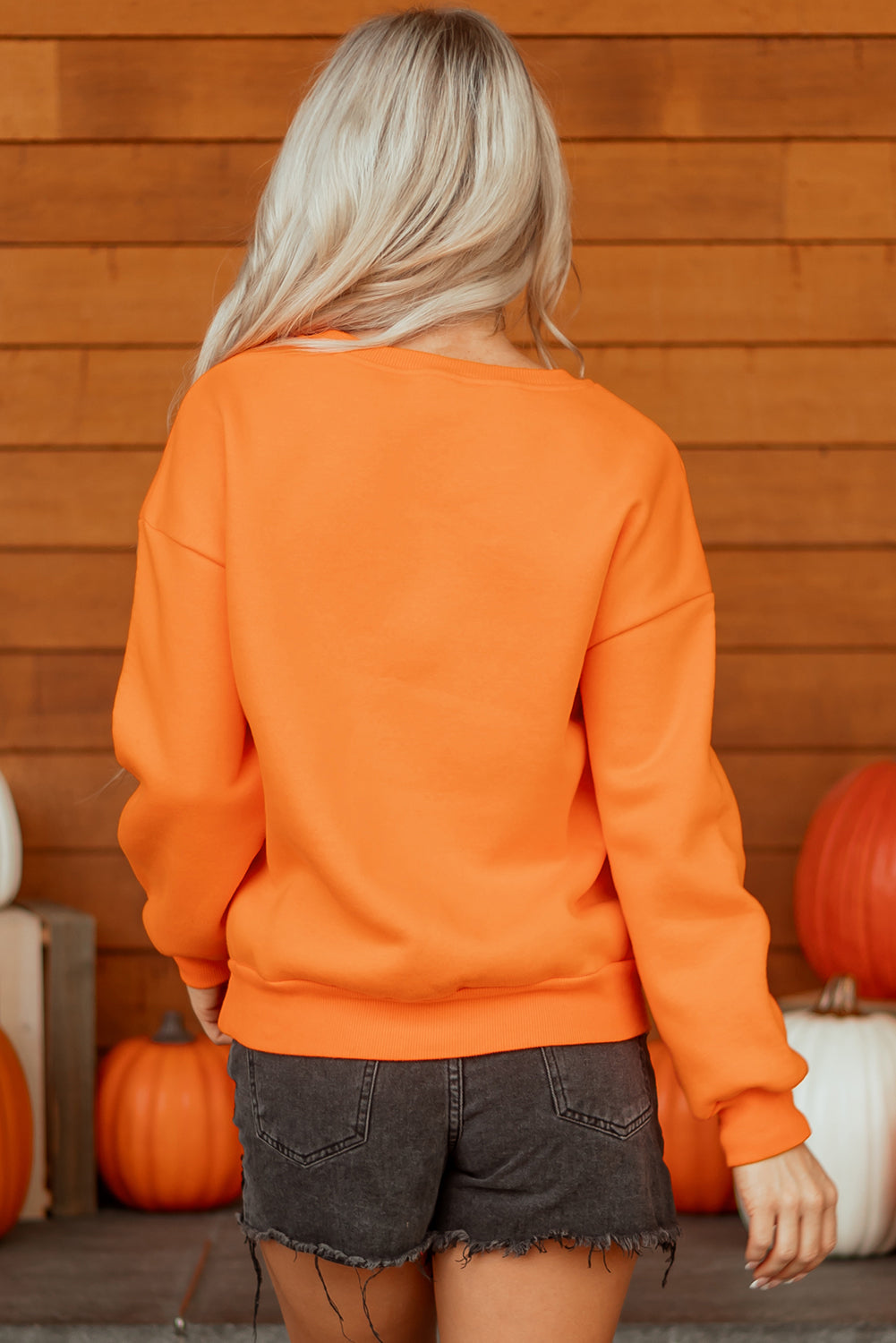 Dancing Critters Sequin Halloween Sweatshirt