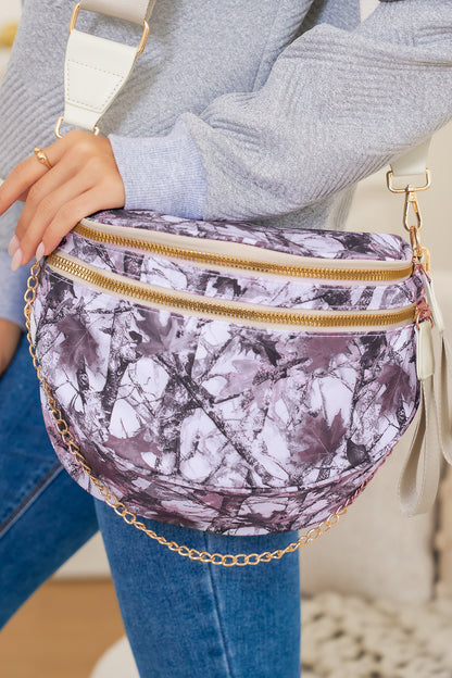 Field Day Camouflage Zip Crossbody Bag