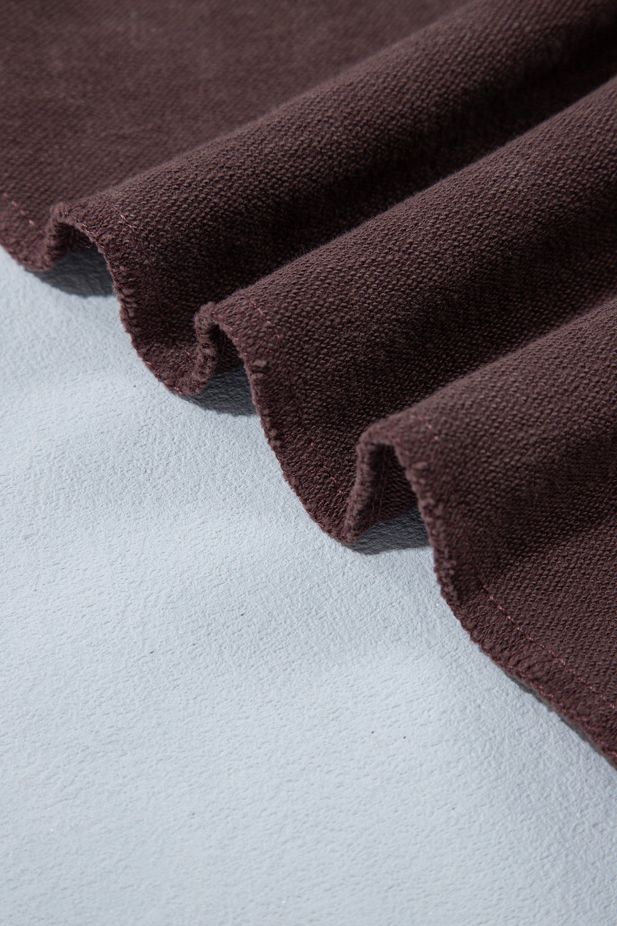 Coffee Mineral Wash Barrel Pants