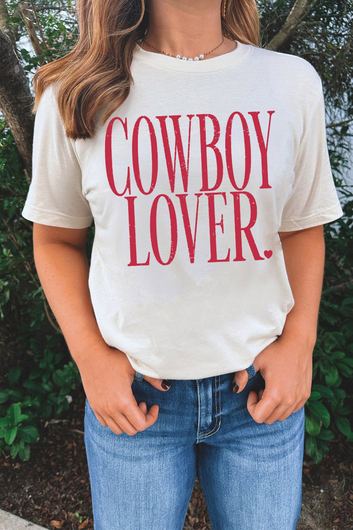 "Cowboy Lover" Western Graphic Tee