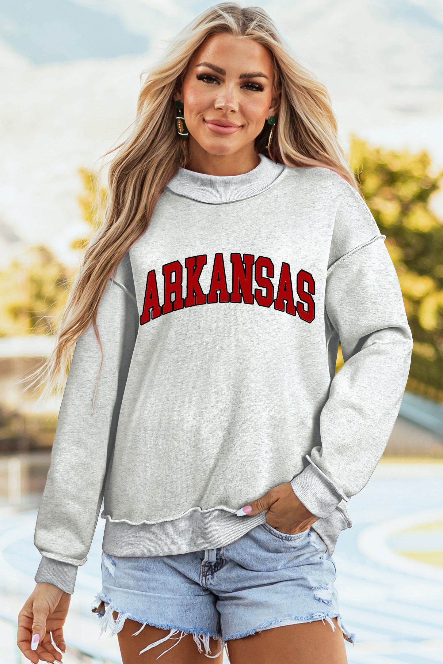 Arkansas Reversible Sweatshirt