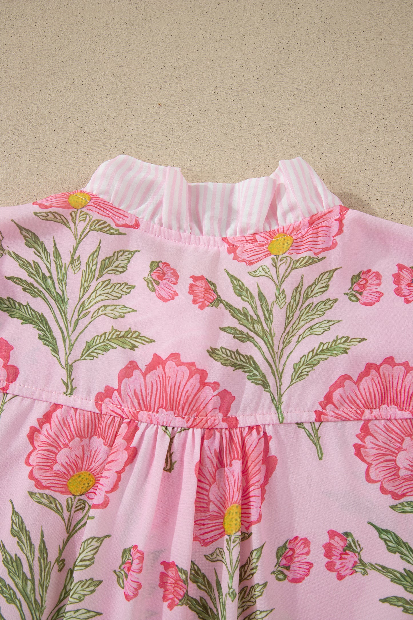 Sweet Blooms Floral Puff Sleeve Shirt