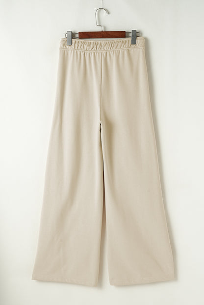 Porch Swing Drawstring Wide Leg Pants