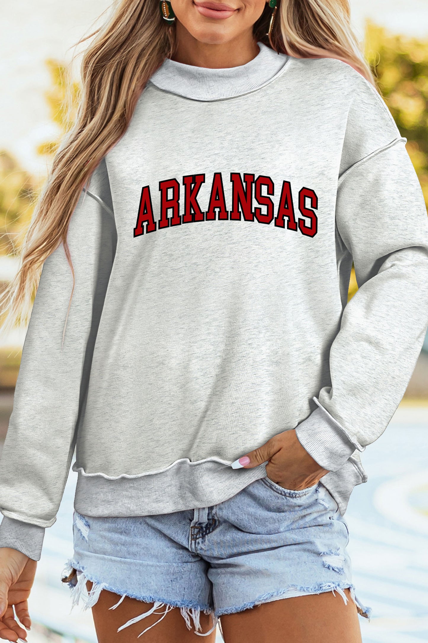 Arkansas Reversible Sweatshirt