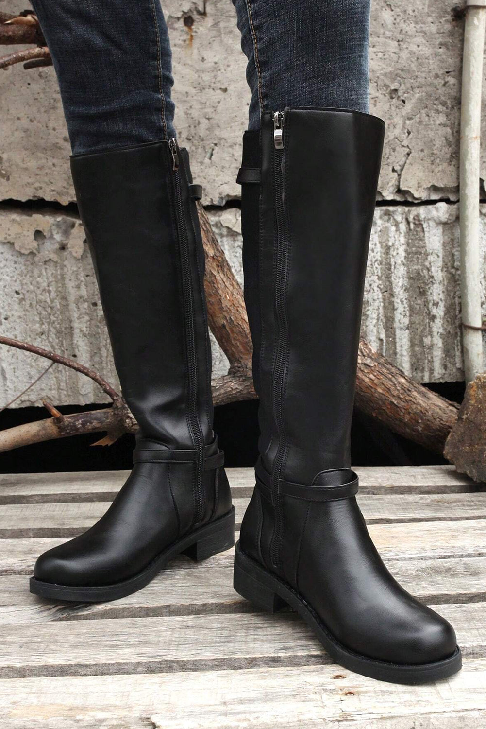 Blackwater Knee-High Western Boots