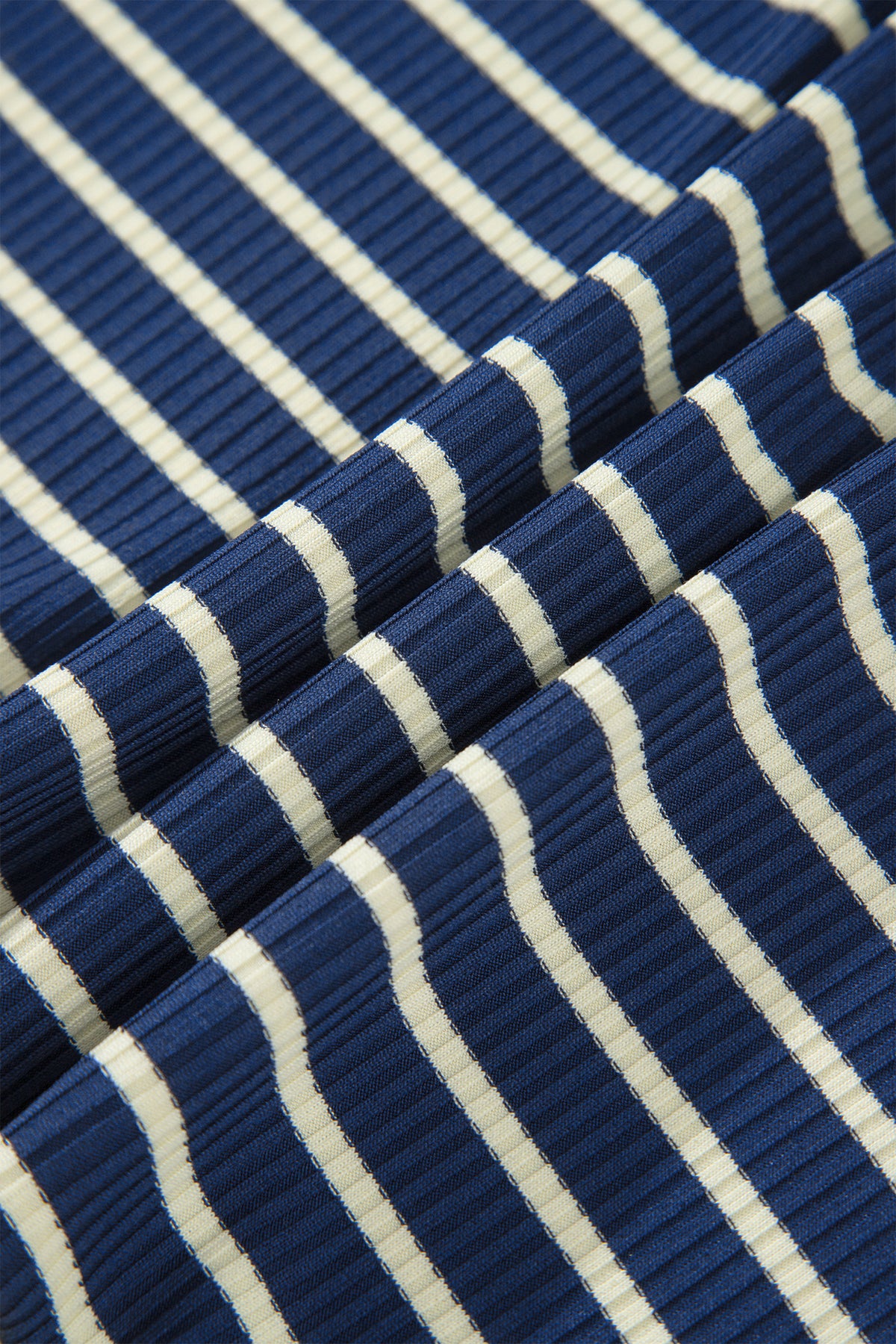 Blue Stripe Easygoing Pants Set