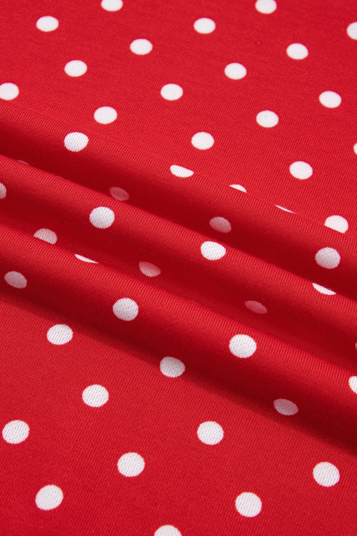 Polka Dot Long Sleeve Top & Wide Leg Pant Set