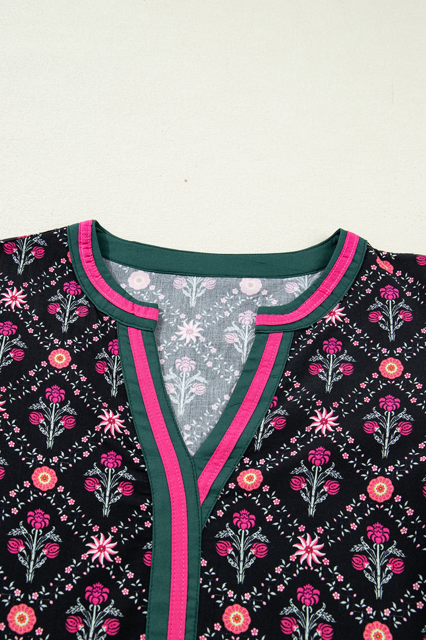 Sunday Stroll Vintage Floral Blouse