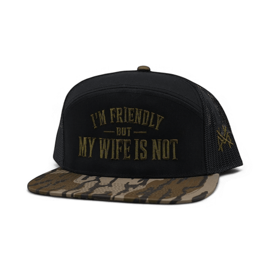 I'm Friendly My Wife is Not Snapback Hat