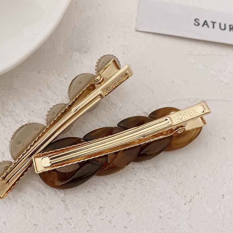 Pearl Chain Hairpin Set - Wedding & Party Hair Accessories