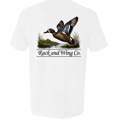 Blue Wing Pocket Tee