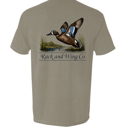 Blue Wing Pocket Tee
