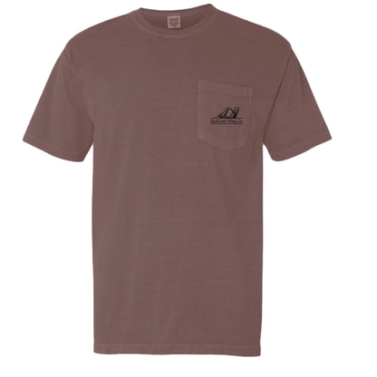 Blue Wing Pocket Tee