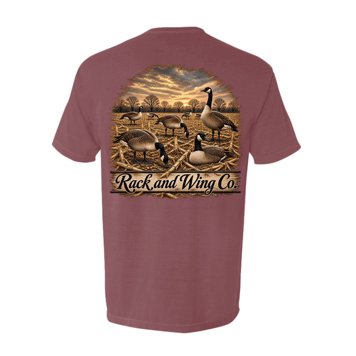 Field Geese Pocket Tee