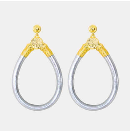 Budhagirl Silver All Weather Earrings