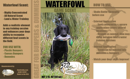 HuntEmUp Ultimate Mallard Training Bundle – Dead Fowl Mallard Dummy with Waterfowl Scent