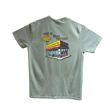 Where The Real Party Starts T-Shirt